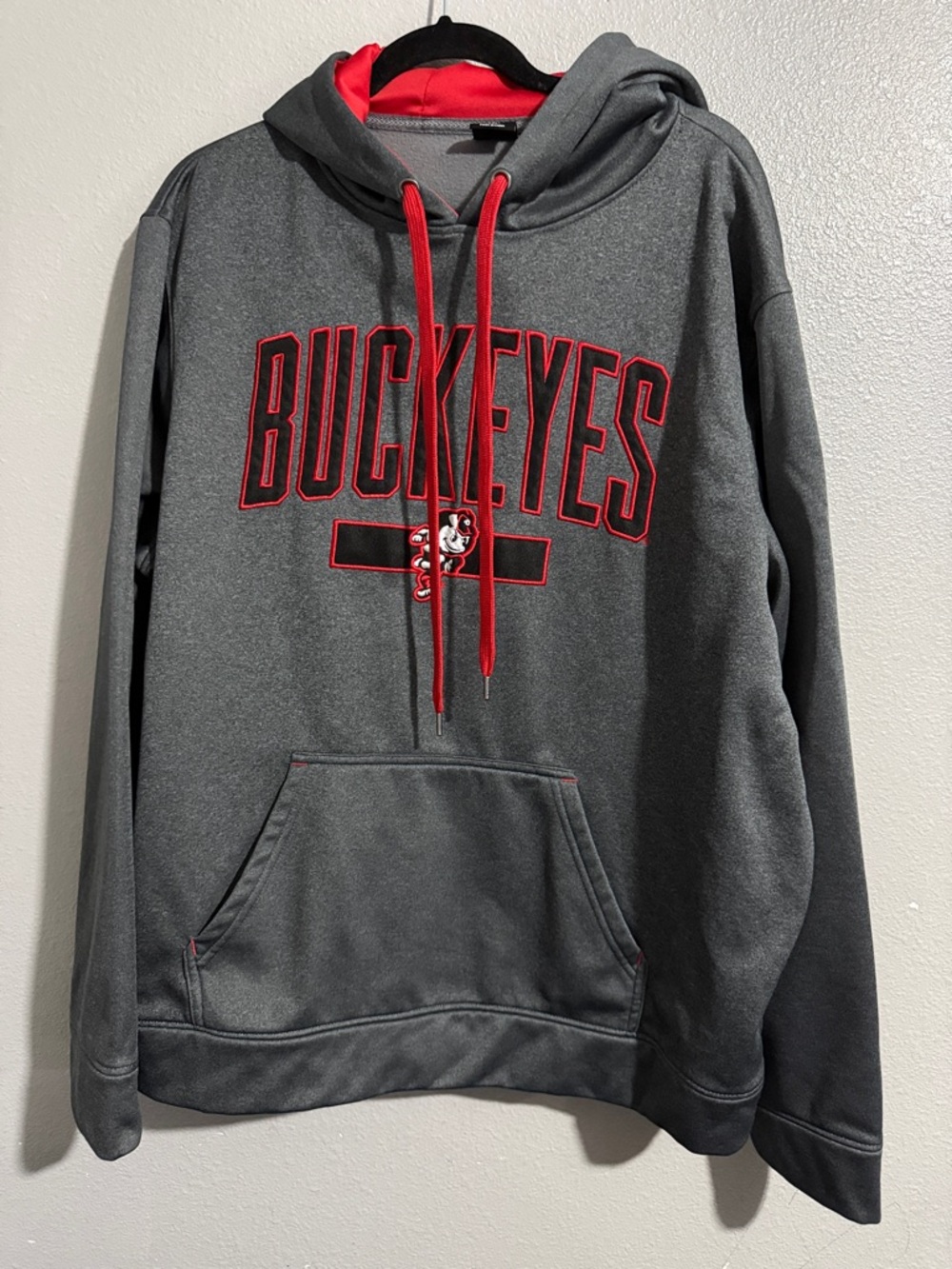 Ohio State Scarlet & Gray Hoodie - XXL